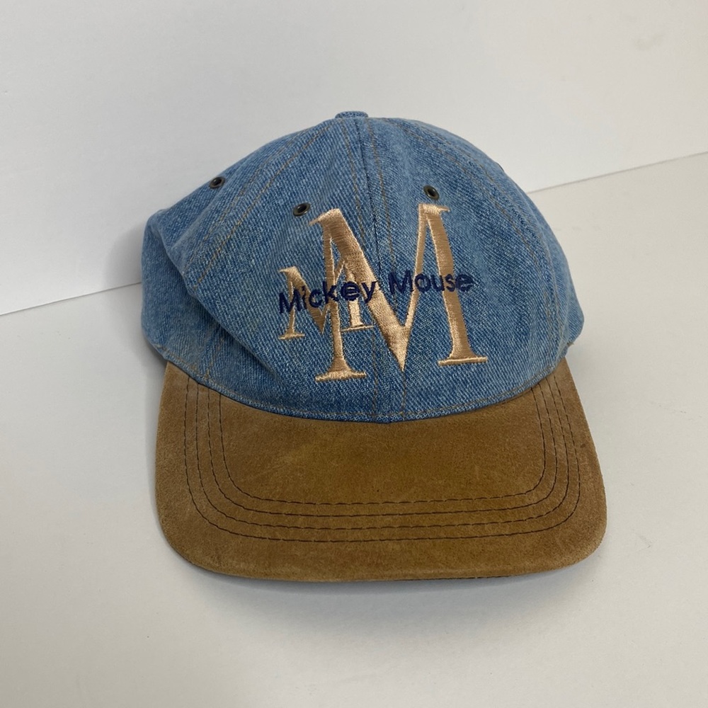 Denim Mickey Mouse vintage hat